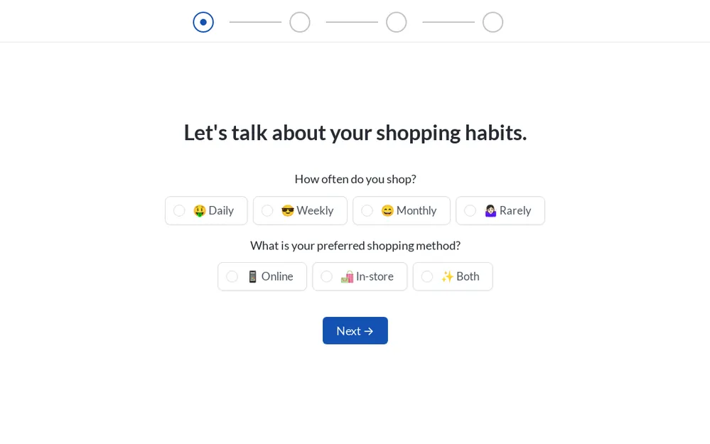 Consumer Behavior Survey Template template image