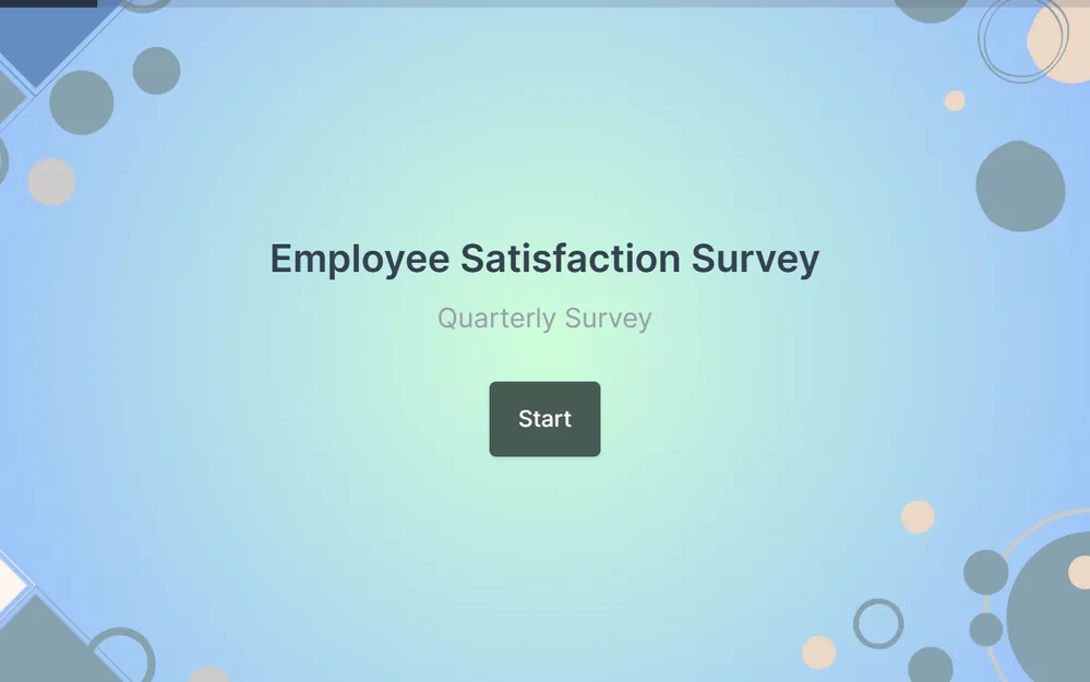 Employee Satisfaction Survey Template template image