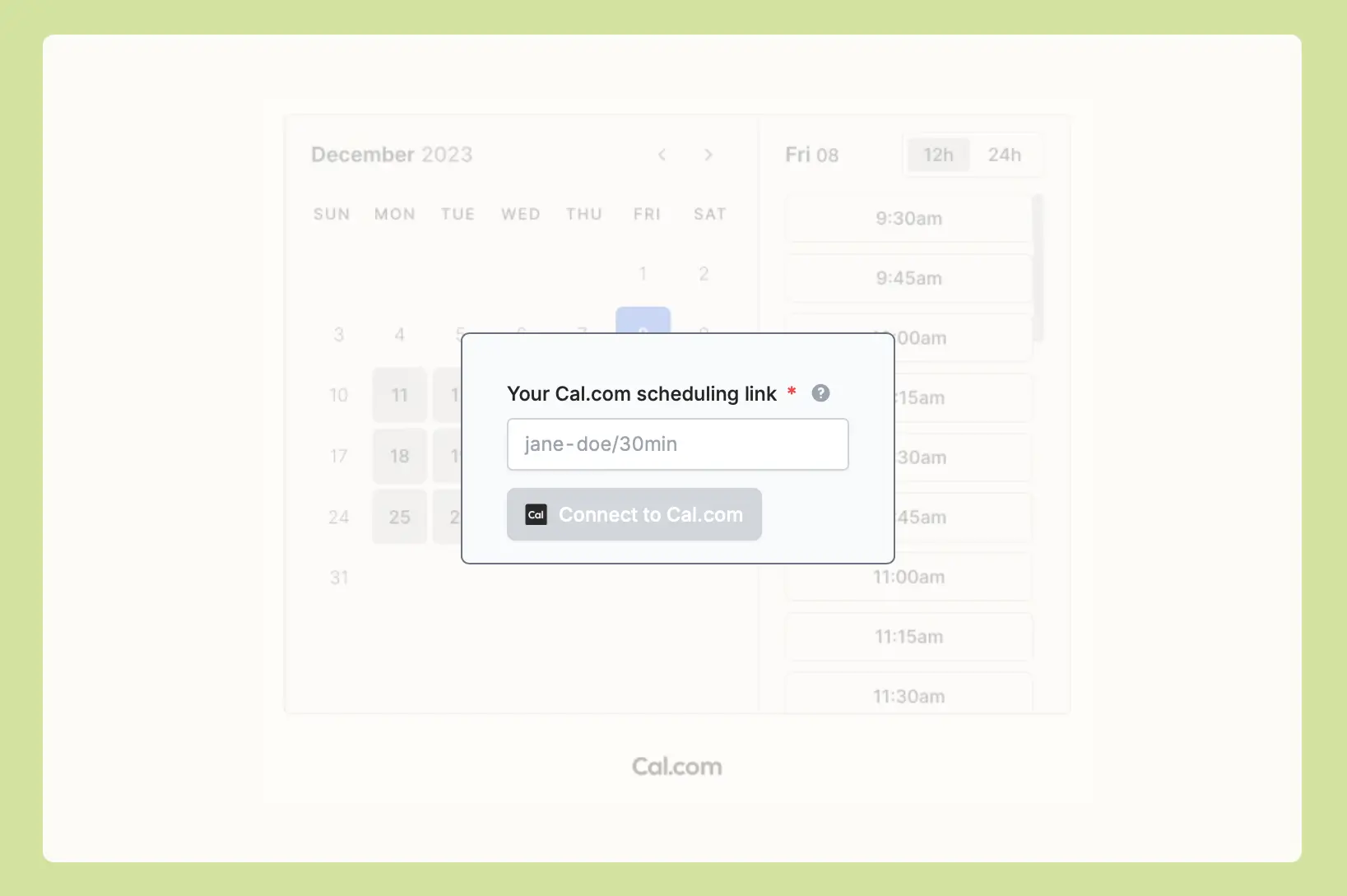Fillavo Scheduling