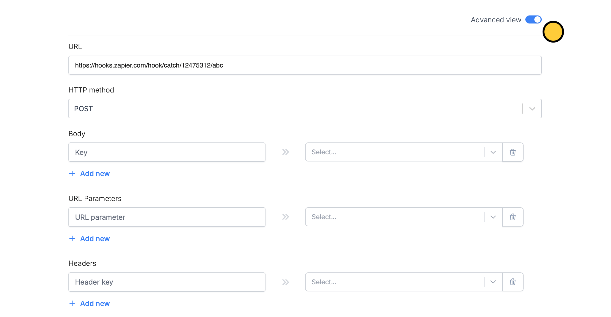 Screenshot of the Fillavo form creation page