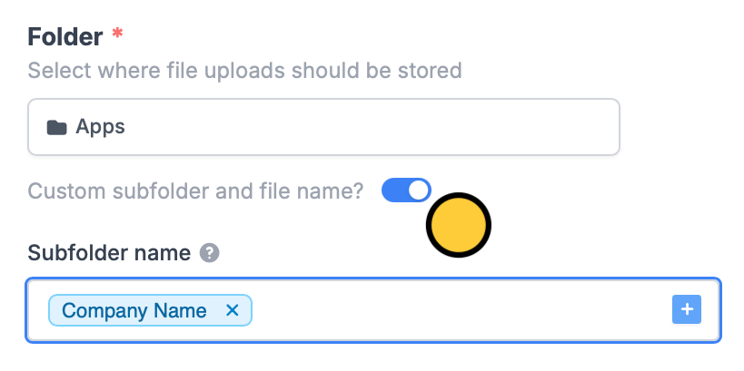 Screenshot of the Fillavo form creation page