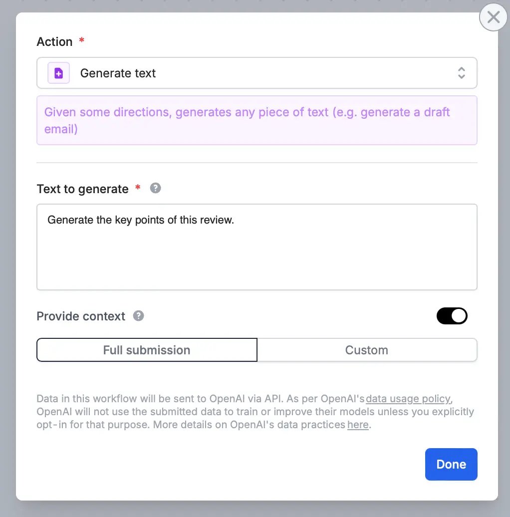 Fillavo Workflows
