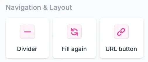 Screenshot of the Form designer tab of a form