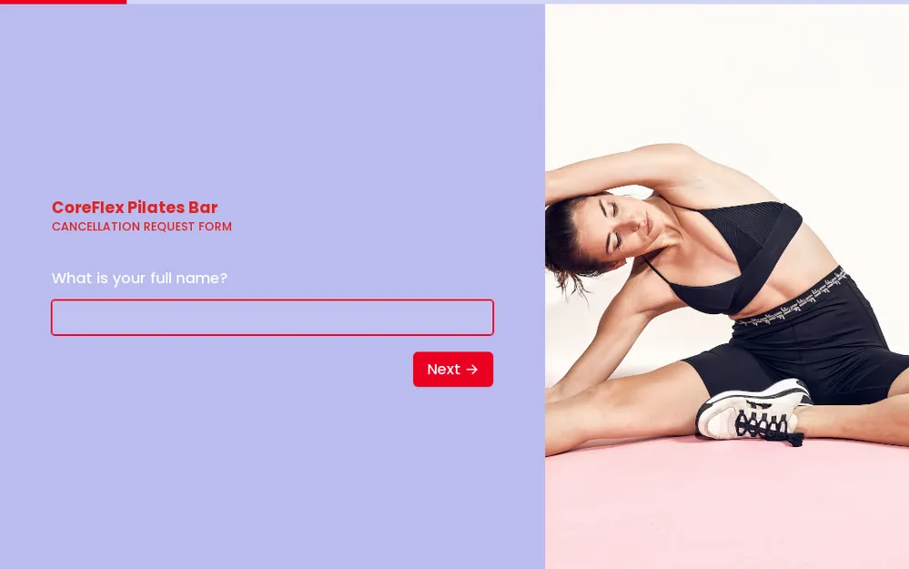 Membership Cancellation Form Template template preview