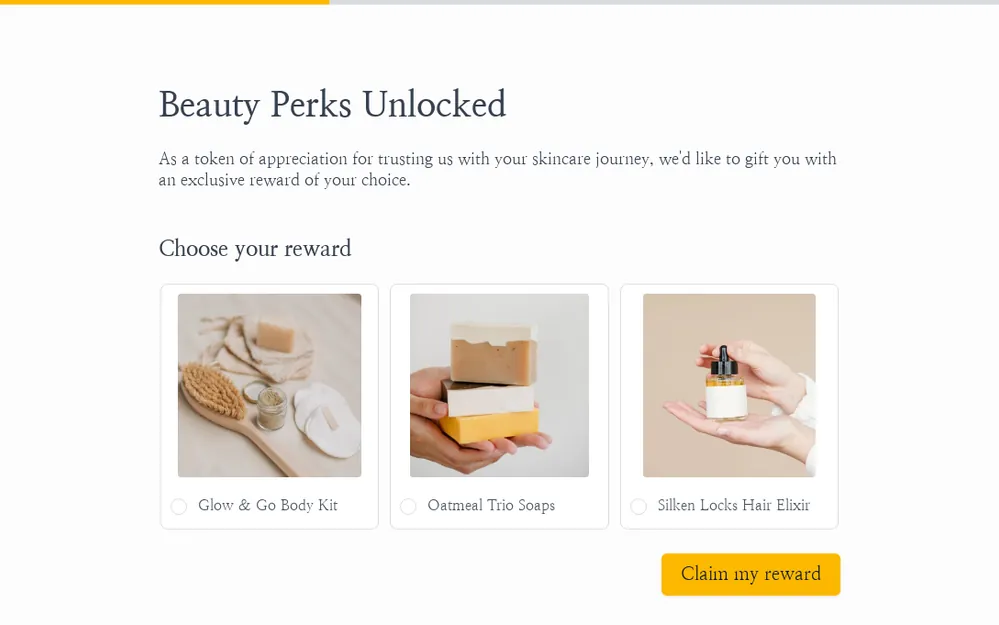 Redeem Rewards Form Template template preview