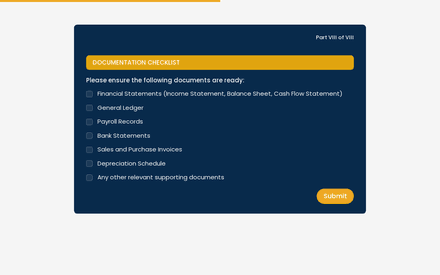 Documentation form page preview