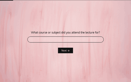 Course form page preview