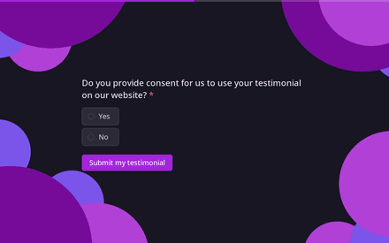 Can share form page preview