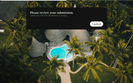 Review form page preview