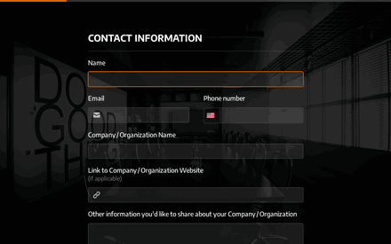 Page form page preview