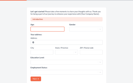 Page form page preview