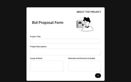 About form page preview