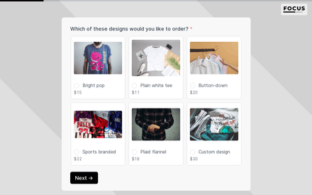 Design form page preview