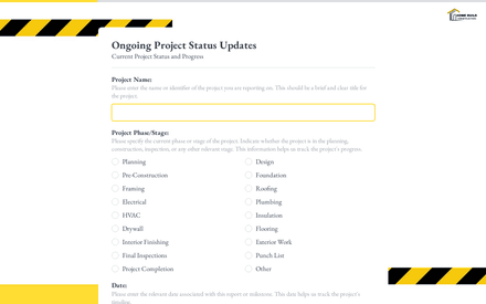 Page form page preview