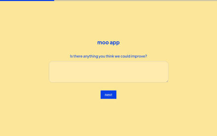 Suggestion form page preview