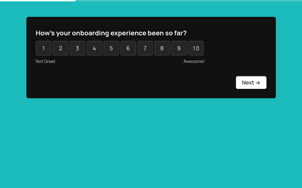 Experience form page preview