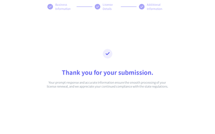 Ending form page preview