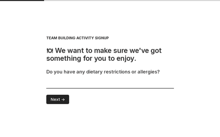 Diet form page preview