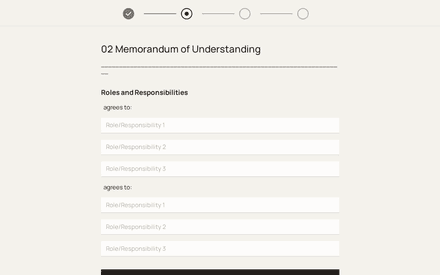Roles form page preview