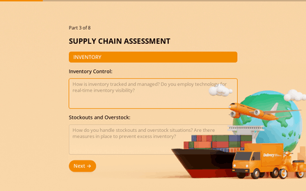 Inventory form page preview