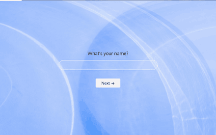Name form page preview
